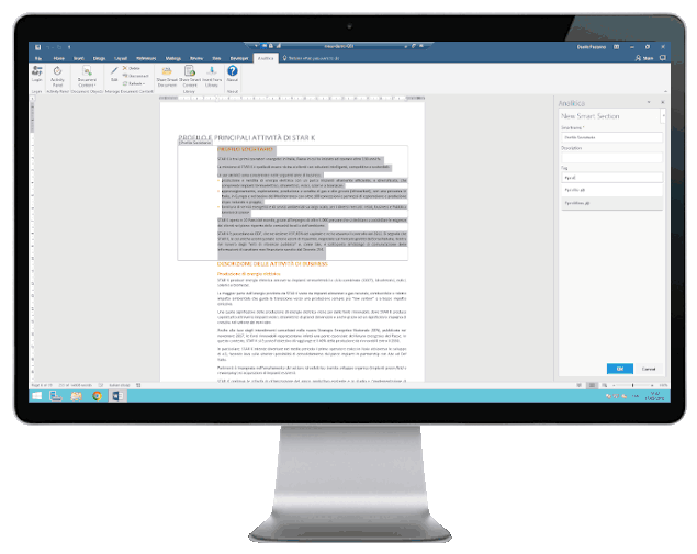 ANALITICA creates structured processes starting from the documents themselves - Smart Disclosure